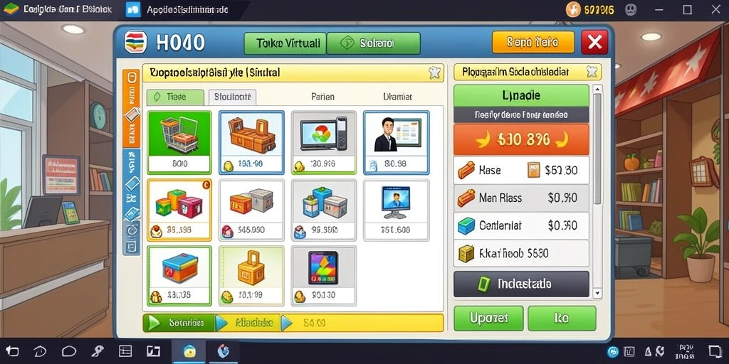 Screenshot menampilkan berbagai pilihan permainan yang tersedia.