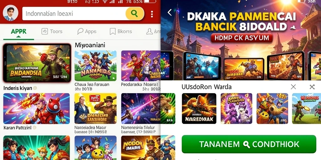 Antarmuka pengguna yang sederhana dan menarik.