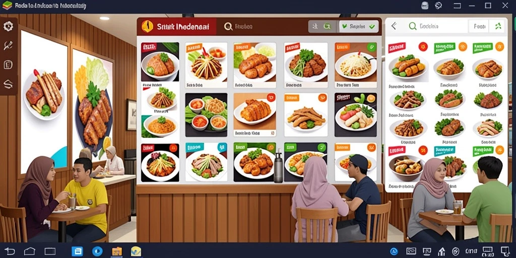 Tampilan antarmuka yang intuitif dan menarik.