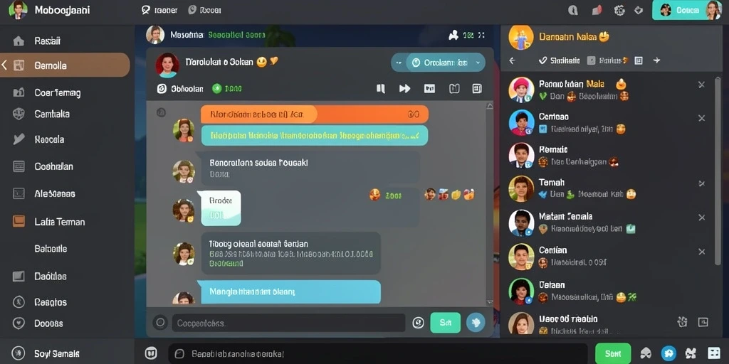 Tampilan awal yang menarik dan mudah dinavigasi.