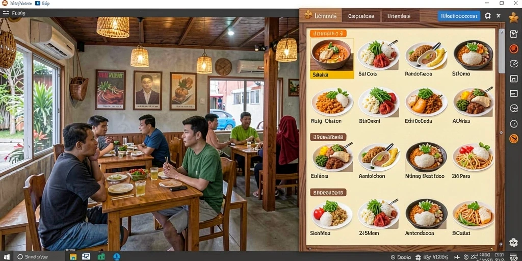 Tampilan permainan slot yang menarik dan berwarna.
