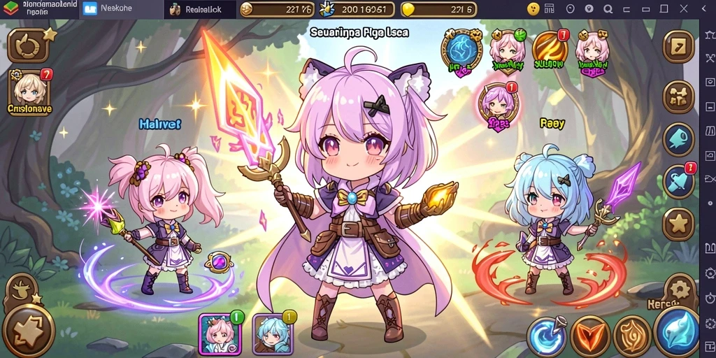 Screenshot menunjukkan tampilan utama permainan slot HOPENGSLOT.