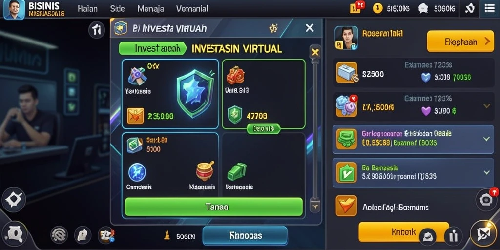 Tampilan awal yang menarik dan intuitif.