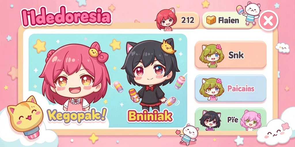 Tampilan antarmuka yang menarik dan mudah digunakan.