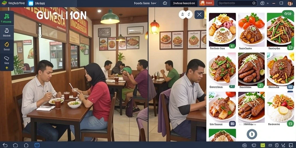 Tampilan antarmuka yang menarik dan user-friendly.