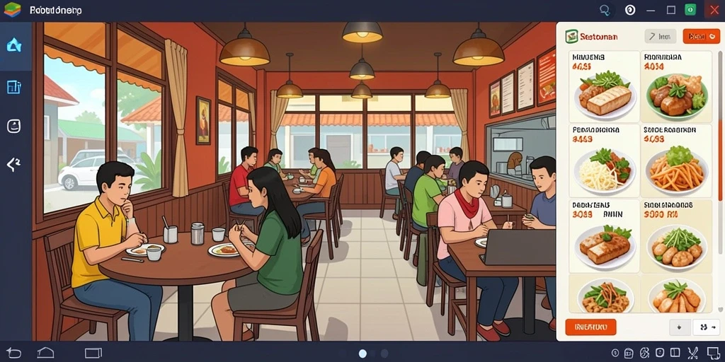 Tampilan awal yang menarik dan intuitif.