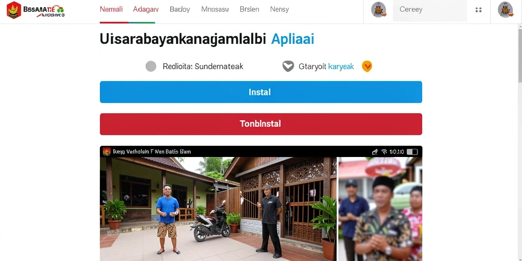 Tampilan awal yang menarik dan penuh warna.