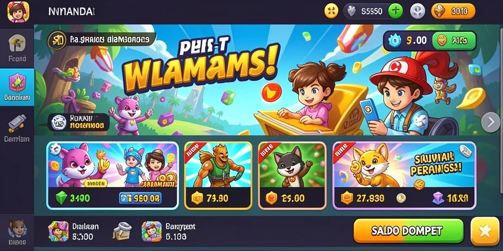 Tampilan utama SVIP10 yang menarik dan mudah dinavigasi.