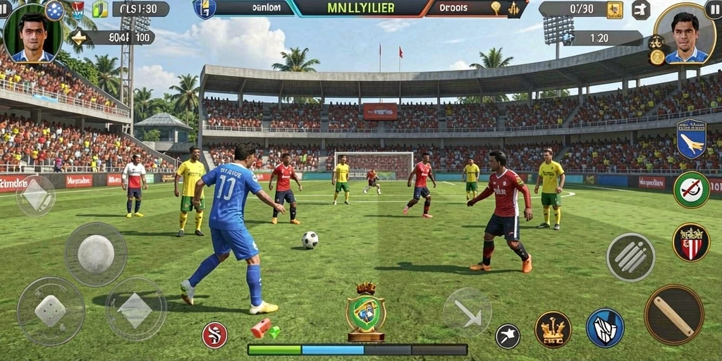Antarmuka aplikasi yang modern dan mudah digunakan.