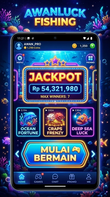 Galeri pratinjau visual awanluck build APK resmi terbaru
